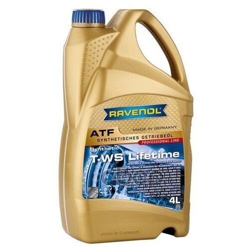 Масло Трансмиссионное Ravenol 4Л Atf T-Ws Lifetime_ме Ravenol арт. 4014835743397