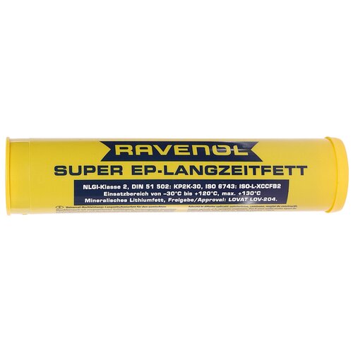 Смазка литиевая SUPER EP пластичная 0.4л RAVENOL 4014835768345