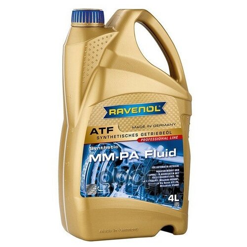 Масло Трансмиссионное Atf Mm-Pa 4л (Синтетика+Пао) Ravenol арт. 1211126004