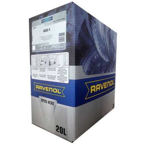 Трансмиссионное масло RAVENOL ATF RED-1 (20л) ecobox