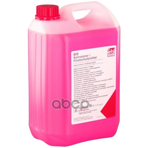 Антифриз Концентрат Febi Красный G12 5Л Febi арт. 22272