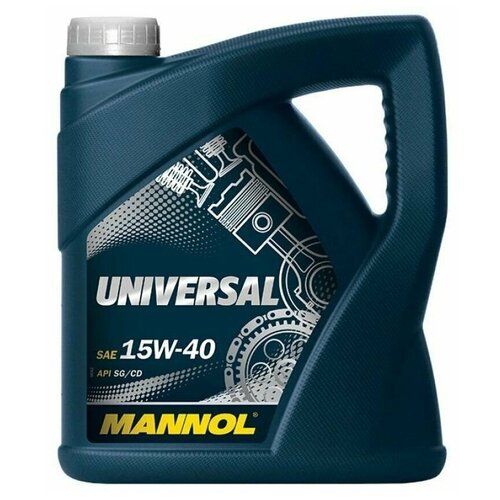 MANNOL Масло Моторное Mannol Universal 15w-40 Минеральное 4 Л 1247