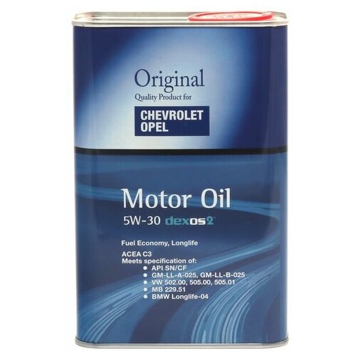 FF 6717 for Chevrolet Opel 5w30 API SM/1л ж/б/ масло моторное