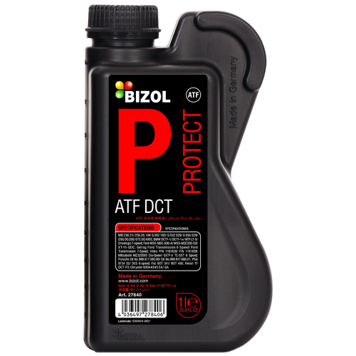 Масло трансмиссионное BIZOL Protect ATF DCT (1л) (синт.) АКПП Chery