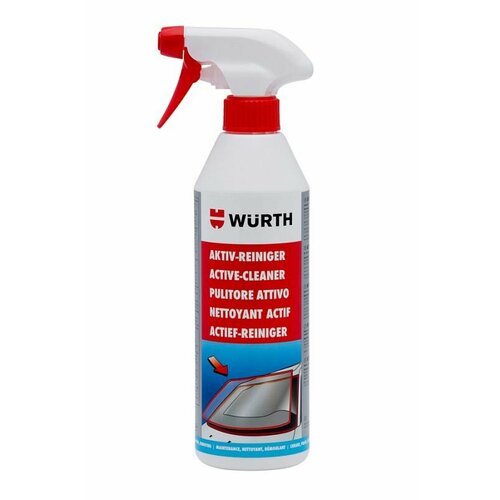 Стеклоочиститель перед вклейкой стекла 500 мл, Wurth