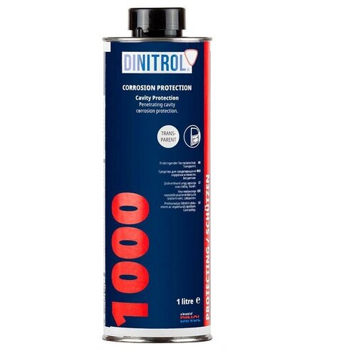Dinitrol 1000 (1 литр, евробаллон) Антикор для скрытых полостей