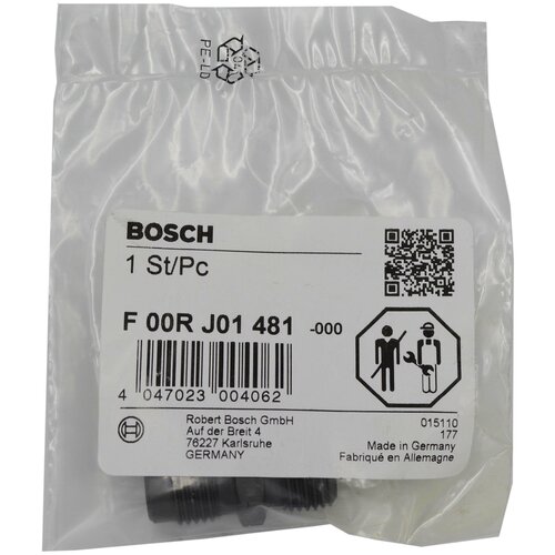 Штуцер инжектора F 00R J01 481 BOSCH F00RJ01481