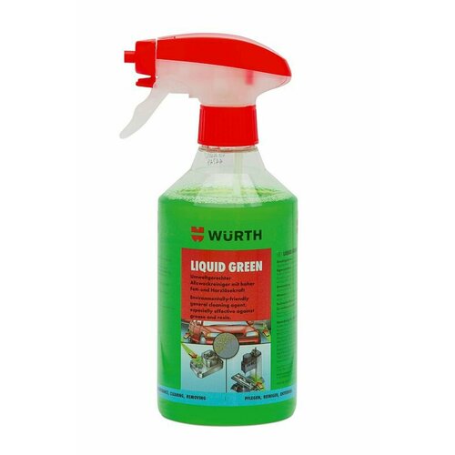 Очиститель универсальный LIQUID GREEN 500 мл, Wurth