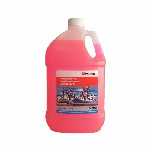 Незамерзающая жидкость "WURTH" -30'С 3,78 литра 00892332036