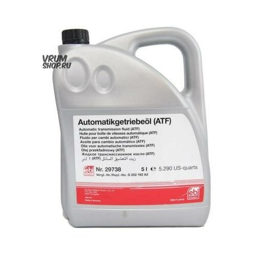 FEBI 101161 Масло трансмиссионное FEBI ATF 5 л красный