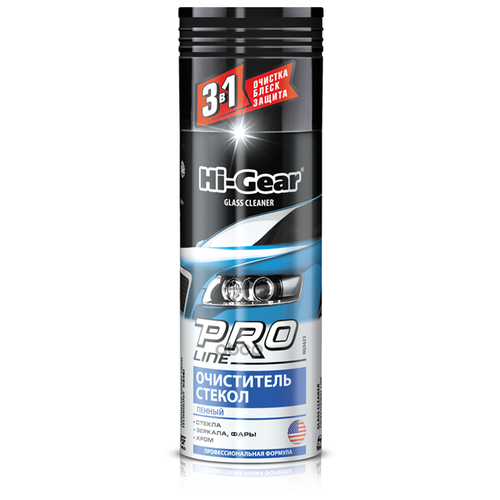 HG5623 HI-GEAR HG5623_очиститель стекол пенный !(0.34L) профессиональная формула\
