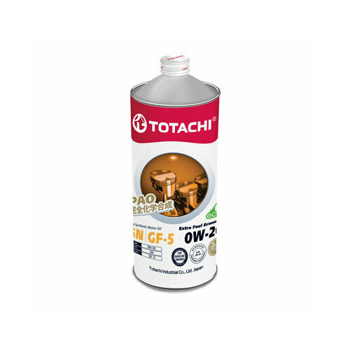 Масло моторное синт. TOTACHI Extra Fuel Fully Synthetic SN SAE 0W20 1л