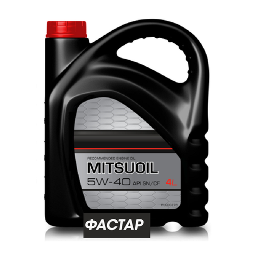 Моторное масло MITSUOIL 5W-40 SL/CF, 4л