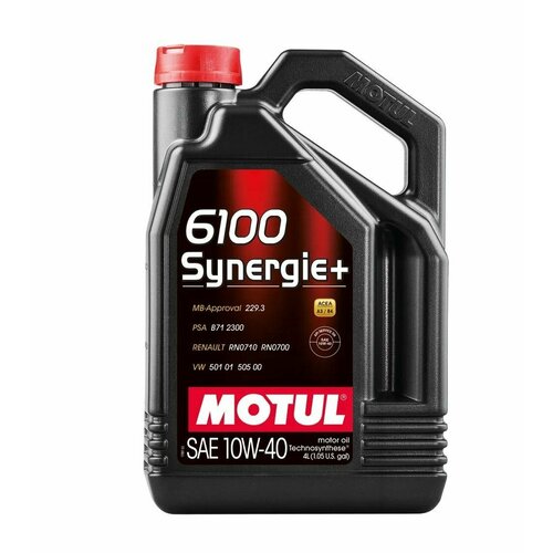 Моторное масло MOTUL 6100 Synergie + 10W-40 (4 л.)