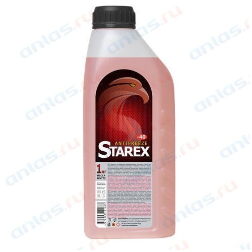 Антифриз Starex Red красный G11 1 кг SINTEC 700618 | цена за 1 шт