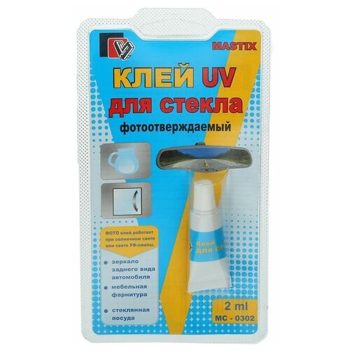Клей для стекла MASTIX, 2 мл Mastix - 1