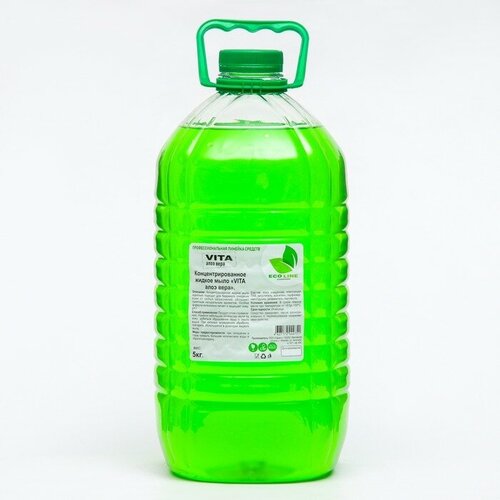 Жидкое мыло "VITA алое вера" 5кг Vita - 4