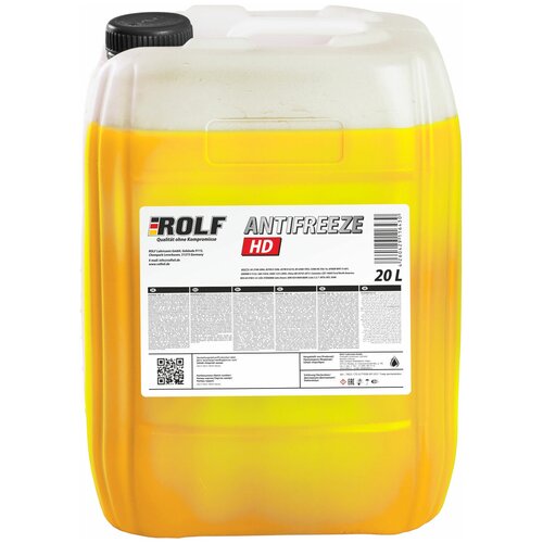 Жидкость Охлаждающая Низкозамерзающая Antifreeze Rolf Hd 20л ROLF арт. 70023