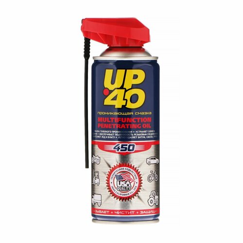 Проникающая смазка CityUp UP-40, 450 мл CityUp - 4