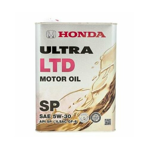 Масло Моторное 5w-30 Honda Ultra Api Sp 4л. 0822899974hmr HONDA арт. 0822899974HMR
