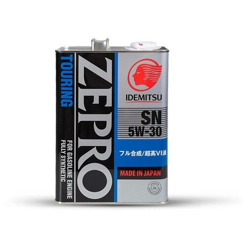 Синтетическое моторное масло IDEMITSU Zepro TOURING SN 5W-30, 4л, артикул - 4251-004