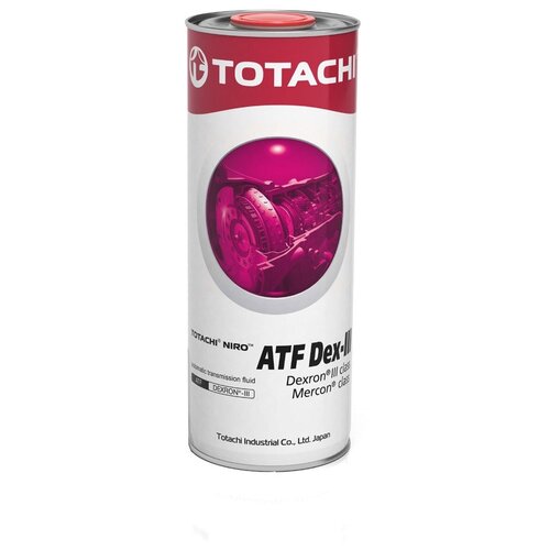 TOTACHI Жидкость для АКПП TOTACHI NIRO ATF DEXRON III гидрокрекинг 1л, 2 шт.