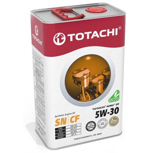 Масло Моторное Totachi Niro Lv Synthetic Api Sn, Ilsac Gf-5 5w-30 4л TOTACHI арт. 19904