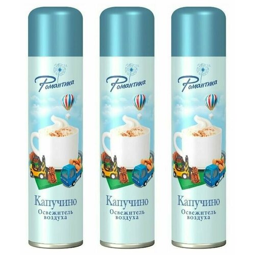 Сибиар Освежитель воздуха Романтика Капучино, сухое распыление, 300 мл, 3 шт