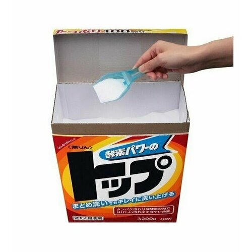 LION Стиральный порошок (концентрат) Топ сила ферментов 3,2 кг