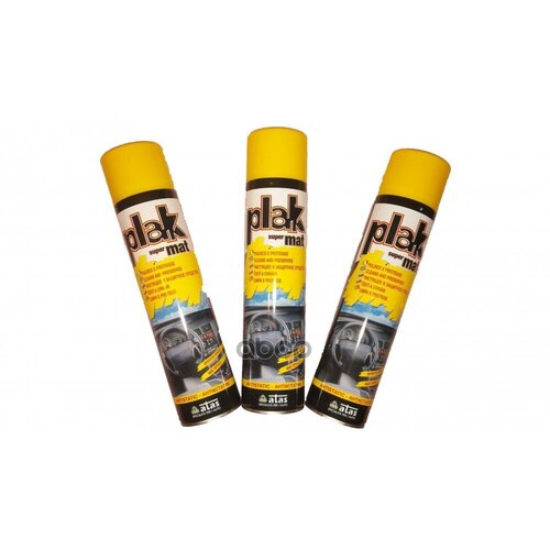 Полироль Салона Plak "Super Mat" 600 Мл (Аэр.) Лимон Plak 5150 PLAK арт. 5150