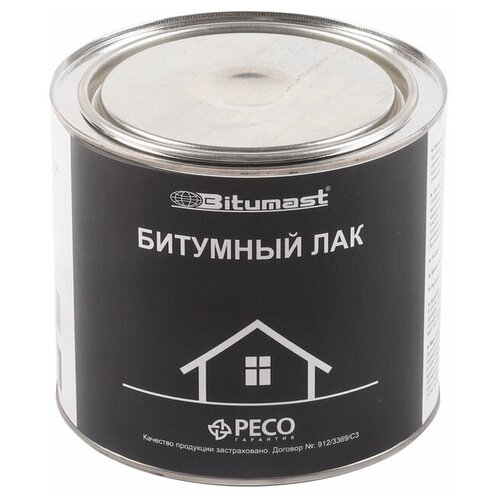 Битумный лак Bitumast - 2 л.