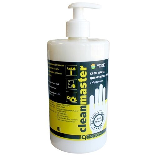 Крем-паста cleanmaster для очистки рук с абразивом 700 мл. (диспенсер)