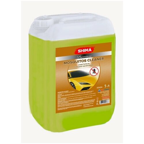 SHIMA PREMIUM "MOSQUITOS CLEANER" - очиститель следов насекомых 5л.
