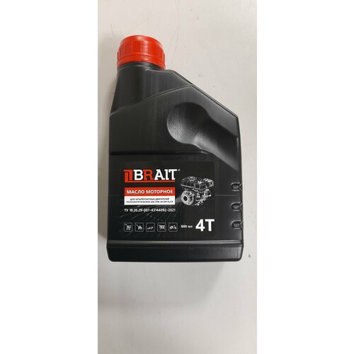 Масло BRAIT 4-Т SAE 10W-40 API SL/CF полусинтетическое 600 мл