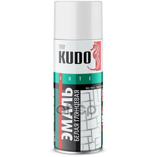 Эмаль Универсальная Белая Глянцевая 520Мл Ku-1001 "Kudo" Kudo арт. KU1001