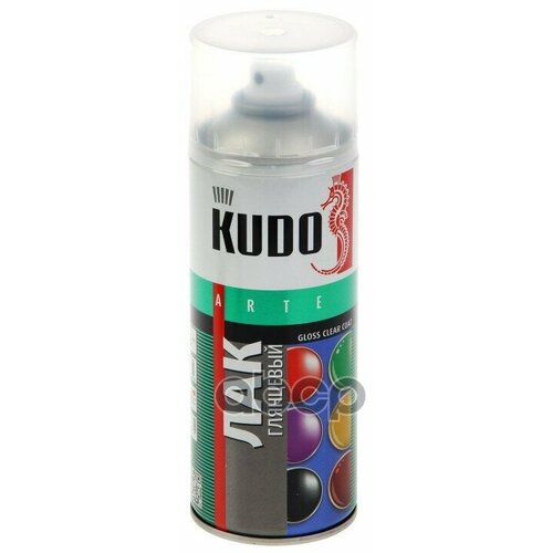 Лак Спрей Универсальный Акриловый Глянцевый, 520 Мл. Kudo Ku-9002 Kudo арт. KU9002
