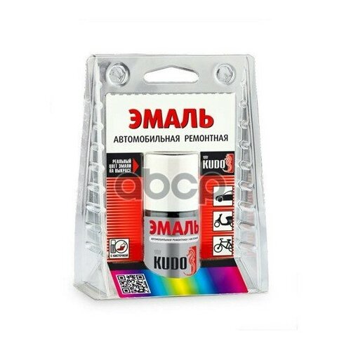 Эмаль Автомобильная Kudo Ремонтная С Кисточкой Toyota: Alpine Silver Металлик Kudo арт. KU72450