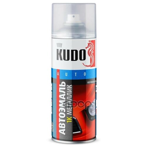 Краска-Спрей Kudo Металлик (651) Черный Трюфель (5 Kudo арт. KU41651