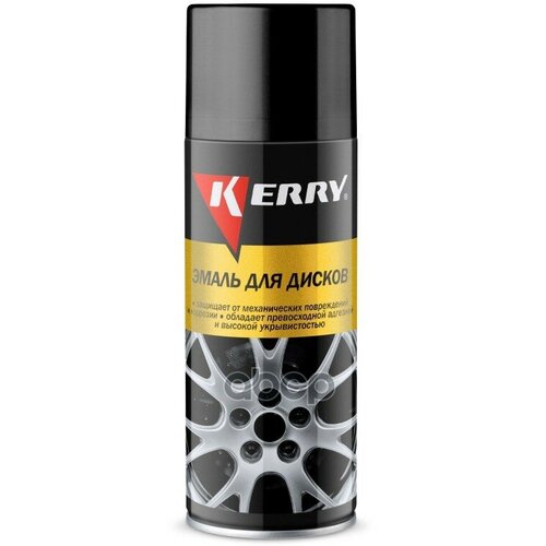 Краска Для Дисков Kerry Аэрозоль Чёрная Kerry арт. KR9603