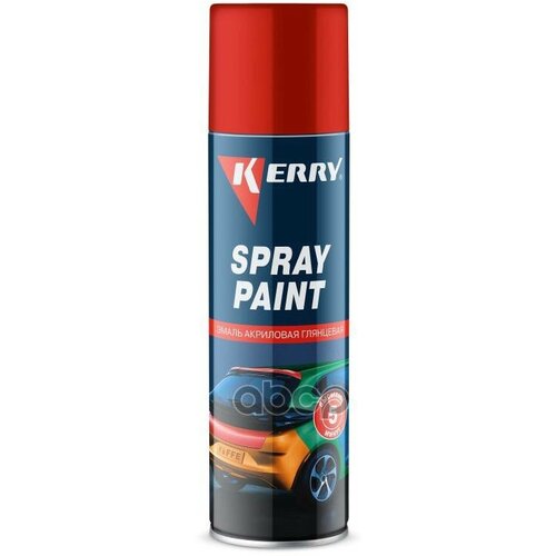 Эмаль Акриловая Глянцевая Красная Kerry 405 Мл Kerry арт. KR-015