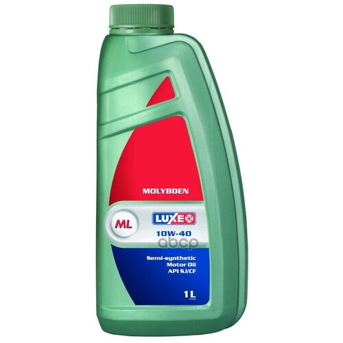 Luxe Масло Моторное Luxe Molybden 10W-40 Полусинтетическое 1 Л 115
