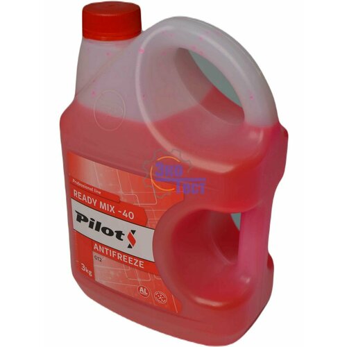 Антифриз PILOTS RED LINE G-12 красный 3 л.