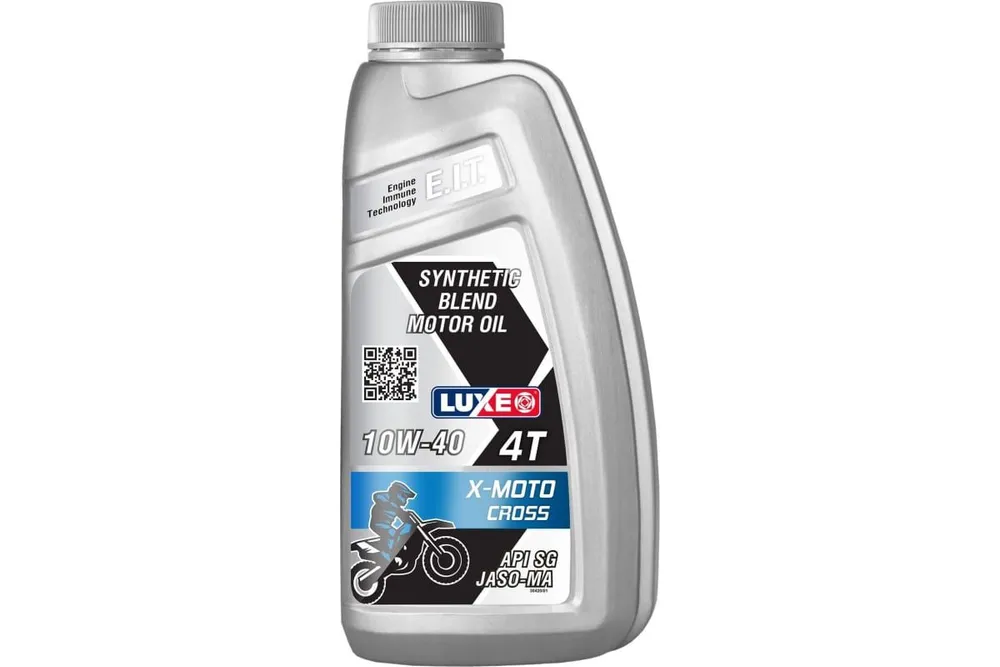 Масло моторное LUXE X-MOTO CROSS EXTRA MINERAL 10W-40, Полусинтетическое, 1 л