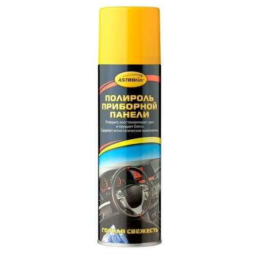 Полироль Приборной Панели, Astrohim Горная Свежесть, Аэрозоль 335 Мл Ac-2333 ASTROHIM арт. AC2333