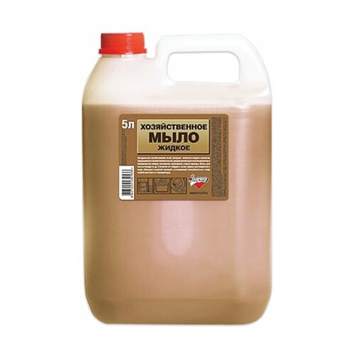 Жидкое мыло Золушка 5 л "Хозяйственное" (32538)