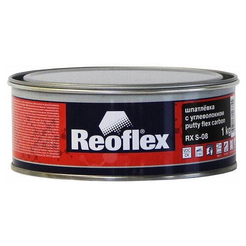 REOFLEX Шпатлевка с углеволокном FLEX CARBON (2кг) (REOFLEX)