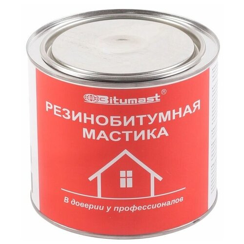 Bitumast Мастика резинобитумная 2 л 4607952900103 .