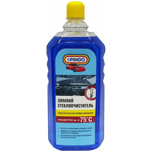 Автостеклоочиститель зимний "Pingo", -70 градусов, 1 л