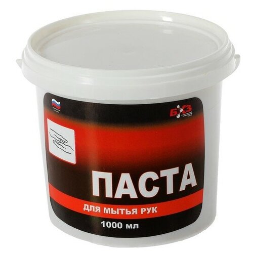 БХЗ Паста для мытья рук БХЗ, с абразивом, 1 л