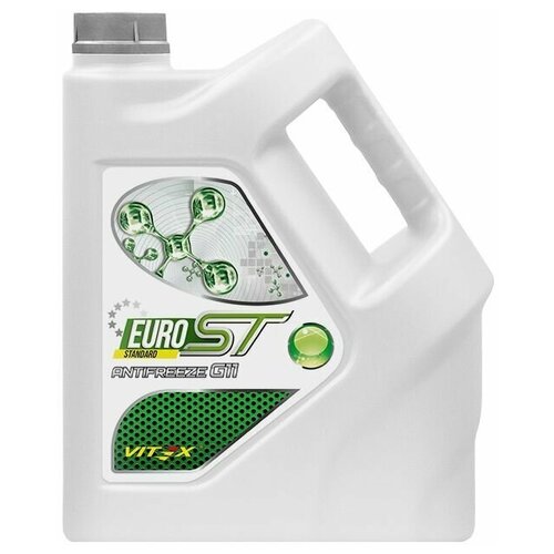 Антифриз VITEX G11 EURO ST 3кг зел.
